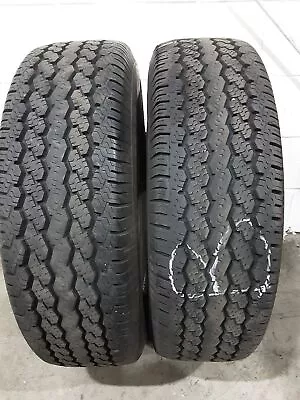 2x LT225/75R16 Michelin XCH4 9/32 Used Tires • $200