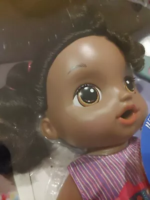 Bilingual Doll Hasbro Baby Alive African AA Hispanic Speaks English Spanish NEW • $89