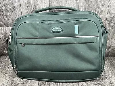 Vintage Green Samsonite Shoulder Flight/Cabin Bag • £14.99