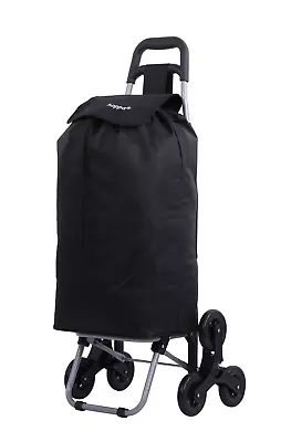 Hoppa Lightweight 6-Wheel Folding Shopping Trolley Large 47L Capacity  • £34.99