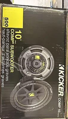 Kicker Comp 10 10C104 500 WATT Subwoofer • $64.99