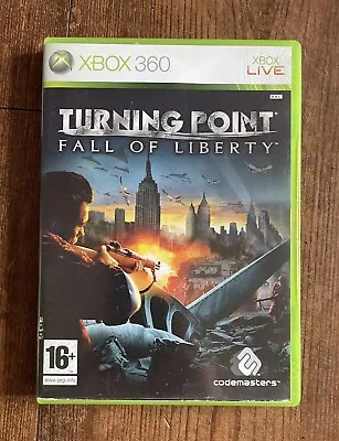 Turning Point: Fall Of Liberty Xbox 360 + Manual   Very Good Condition • £4.49