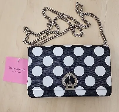 Kate Spade New York Women's Carlyle Houndstooth Medium Shoulder Handbag • $79