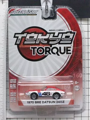 Greenlight 2017 Tokyo Torque Series '70 BRE Datsun 240Z Vintage Racing Tampos • $10