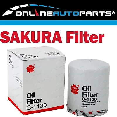 Sakura Engine Oil Filter For Holden Rodeo RA 3.0L 4cyl 4JH1TC 2003~2006 • $8.95