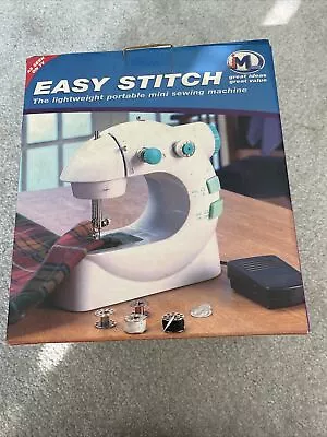 Mini Sewing Machine Handheld Cordless Hand Held Portable Easy Home Stitch Sew UK • £12.99