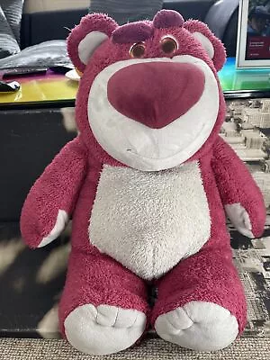 Disney Store 21” Toy Story Lotso Bear Strawberry Scented Soft Plush Toy • £16.99