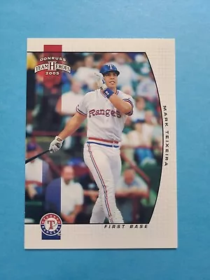 Mark Teixeira 2005 Donruss Team Heroes Baseball Card # 318 G0534 • $1.59