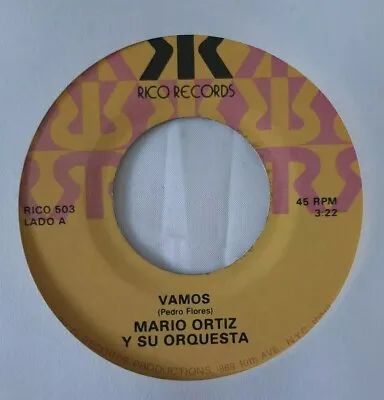 Mario Ortiz Y Orquesta Cuidadito / Vamos RICO RECORDS VG+ #1401 • $19.99