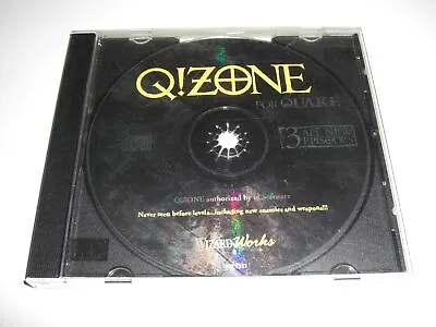 Q!ZONE Pc Cd Rom CD Jewel Cased - 3 All New Episodes For QUAKE 1 • £7.99