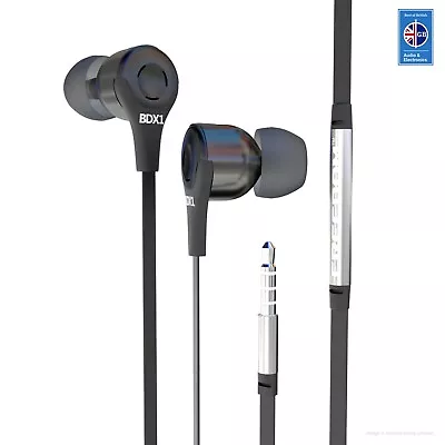 £9.95 • Buy Azatom Earphones Pods In Ear Noise Isolating Super Bass Zip Case Freedom BD