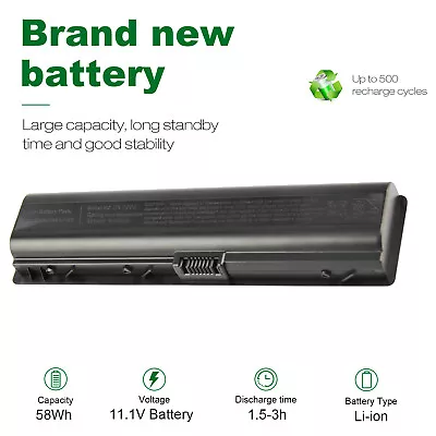 6Cell Battery For HP Presario A900 C700 V6100 Pavilion DV2000 EX940AA HSTNN-DB31 • $16.99