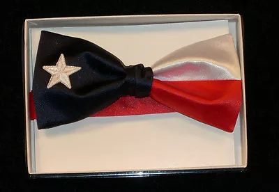 New Formal Bow Tie Choose From Texas Usa Poker Musical Mardi Gras Holiday Nib  • $24.99