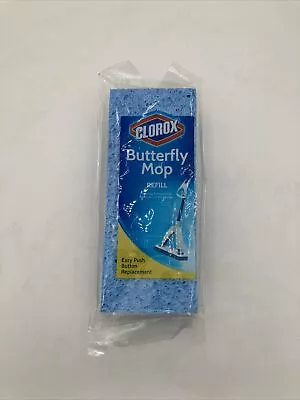 Clorox Butterfly Mop Refill Antimicrobial Sponge Push Button Replacement New • $14.99