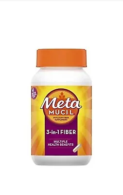 Metamucil Multi-health Psyllium Fiber Supplement Capsules 300 Ct  Exp. 3/2025 • $27.89