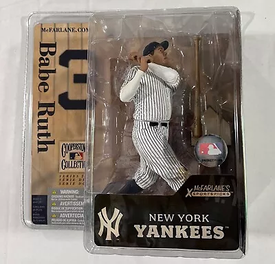 NIB McFarlane SportsPicks Cooperstown Collection Series 2 Babe Ruth Yankees • $25