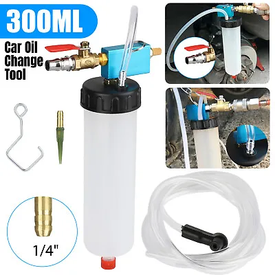 $15.48 • Buy Car Auto Vehicle Vacuum Brake Bleeder Tank Fluid Durable Oil Change Pump Tool US