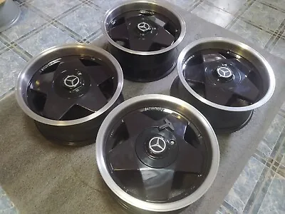 Geniune BORBET A Rare 16  Wheels Rims Mercedes W201 E190 W124 AMG / VW Golf • $1350