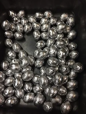 Lead Egg Sinkers 12lb  3/4-1-11/2-2-3-4-5-6-8-10-12oz Any Combination • $40.95