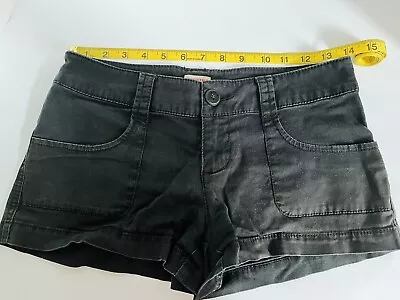 Mossimo Supply Co. Women's Black Shorts Size 5 Fit 6 • $8.99