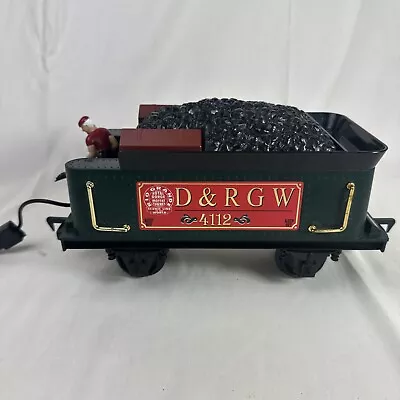 Scientific Toy (G Gauge) D&RGW 4112 COAL TENDER Train Car - Green/Red Rio Grande • $9.99