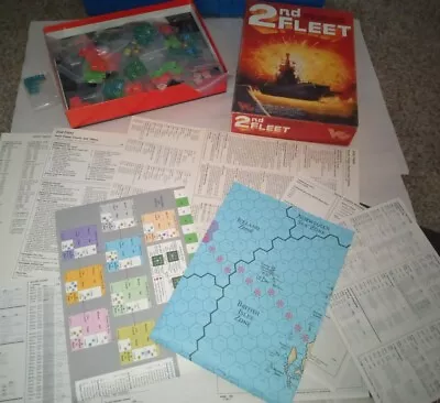 Board Game Second 2nd Fleet Victory Games/Avalon Hill 1986 • $29.95