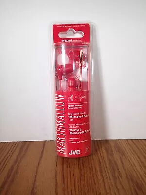 NEW Marshmallow JVC Headphones / Earbuds HA-FX38-R Red Custom Fit Foam • $10