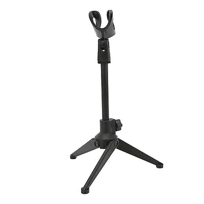 Microphone Stand Desktop Tripod Mini Portable Table Stand Adjustable Mic Sta GHB • £5.84