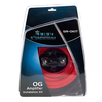 £49.99 • Buy Soundstream 0AWG Gauge Amplifier Wiring Kit