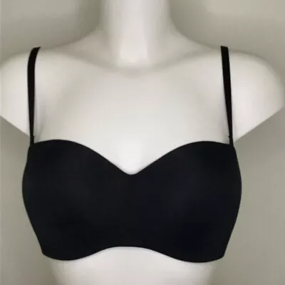 M&S Black Bandeau Multiway / Strapless Bra • £9.99