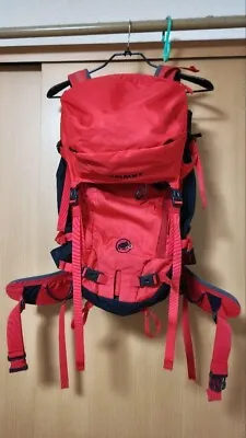 MAMMUT Trion Pro 50+7L Discontinued Items Red Backpack Outdoor Rare Used • $437.99