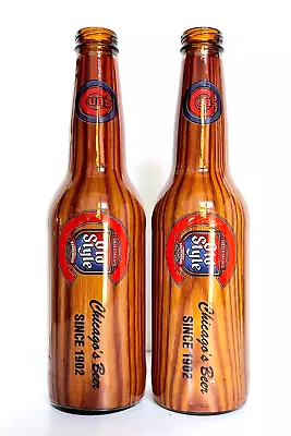 Old Style Chicago Cubs  Baseball Bat Beer Bottles • $18.99