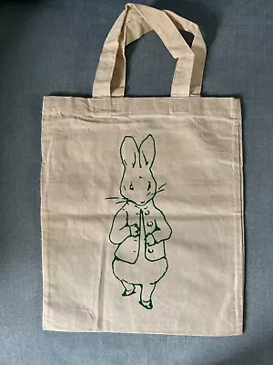 Brand New Peter Rabbit Child's Size Cotton Tote Bag From V & A • £18.99