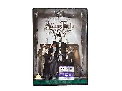 Addams Family Values (DVD 2001) New & Sealed Region 2 (N17) • £3.89