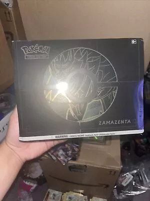 $75 • Buy Pokémon TCG Sword & Shield Zamazenta Elite Trainer Box Plus Sealed Etb MINT