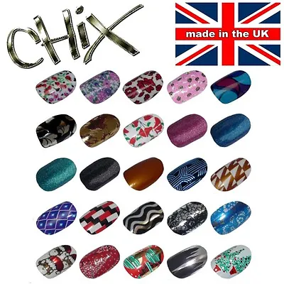 Salon Quality Professional NAIL WRAPS Foils Stickers Vinyl Print Beauty Festive • £8