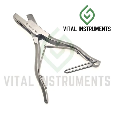 $12.99 • Buy V-Cut Ear Notcher 8 Mm For Ear Branding 6.25″ Long Stainless Steel Instrument