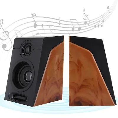 Sound Bar Hifi Heavy Bass Music Speaker Subwoofer System For PC Desktop Laptop • £13.52