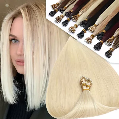 100S THICK Nano Ring 100% Remy Human Hair Extensions Micro Loop Beads Highlight • $110.10