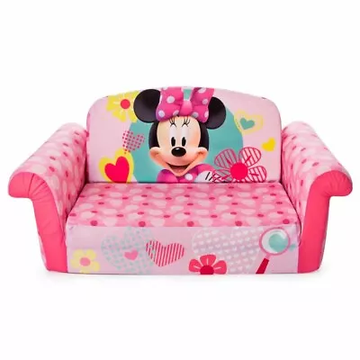 Marshmallow Furniture Kids Flip Open Furniture Couch Minnie Mouse • $62.99