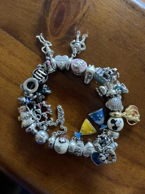 $2500 • Buy Pandora Disney Bracelet Rare And COMPLETE AUTHENTIC! Never Worn!