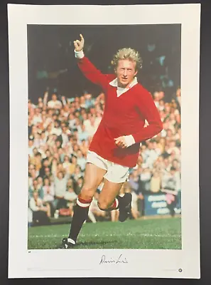 Denis Law Hand Signed Photo Coa Autograph Manchester United Man Utd A2 • £59.99