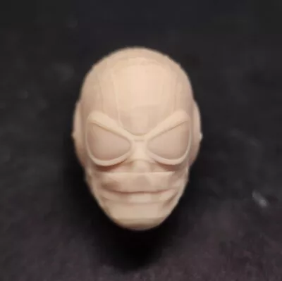 Unpainted 1/18 1/12 Spider-man Noir Man Head Sculpt For 3.75  6  Action Figure • $21.84