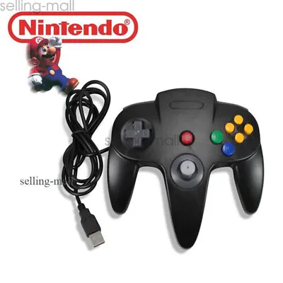 USB N64 Controller Joystick For PC Mac Raspberry Pi Laptop Computer N64 Games • $11.32