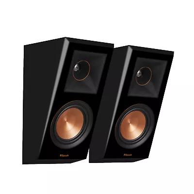 Klipsch RP-500SA Dolby Atmos Speaker Piano Black Finish PAIR B Stock • £279.90