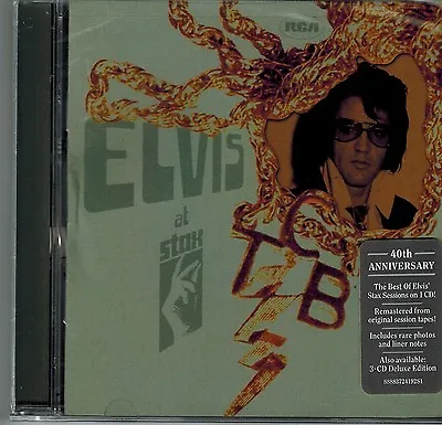 Elvis Presley - Elvis At Stax - 17 Songs - New Sealed Cd • $15.95