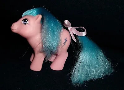 Rose: My Little Pony Vintage Pegasus Baby Firefly #12 VERY GOOD Glittery G1 • $6.99