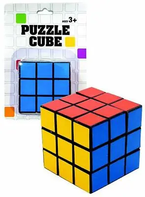 PUZZLE RUBIKS CUBE ON CARD 3x3x3 - TOYS TWIST SMOOTH FAST  • $12.95