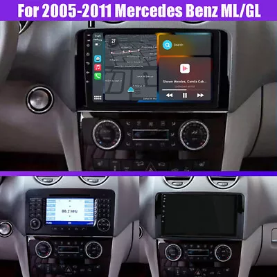 For Mercedes Benz Ml/gl Ml350 Gl320 X16 Car Radio Stereo Gps Carplay  Android 11 • $149