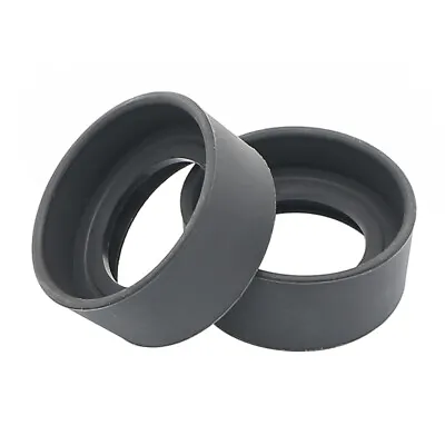 One Pair Eye Cups Foldable Rubber Eye Guards Caps F/ 34-38mm Microscope Eyepiece • £4.32